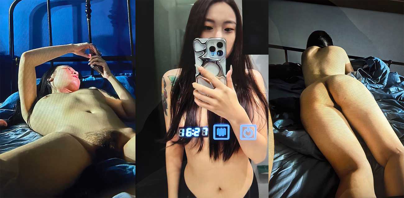 河北大学生情侣性爱视频泄密，高挑美女戴着狗链被调教爆操露脸舔屌超反差